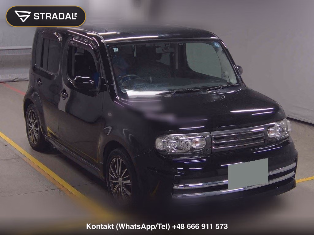 NISSAN CUBE RIDER BLACK LINE 2017, aukcja z Japonii, zdjęcie 1