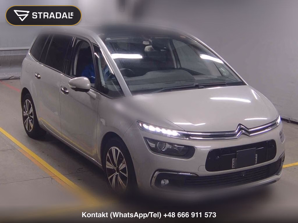CITROEN GRAND C4 SPACETOURER SHINE BLUE HDI 2019, aukcja z Japonii, zdjęcie 1