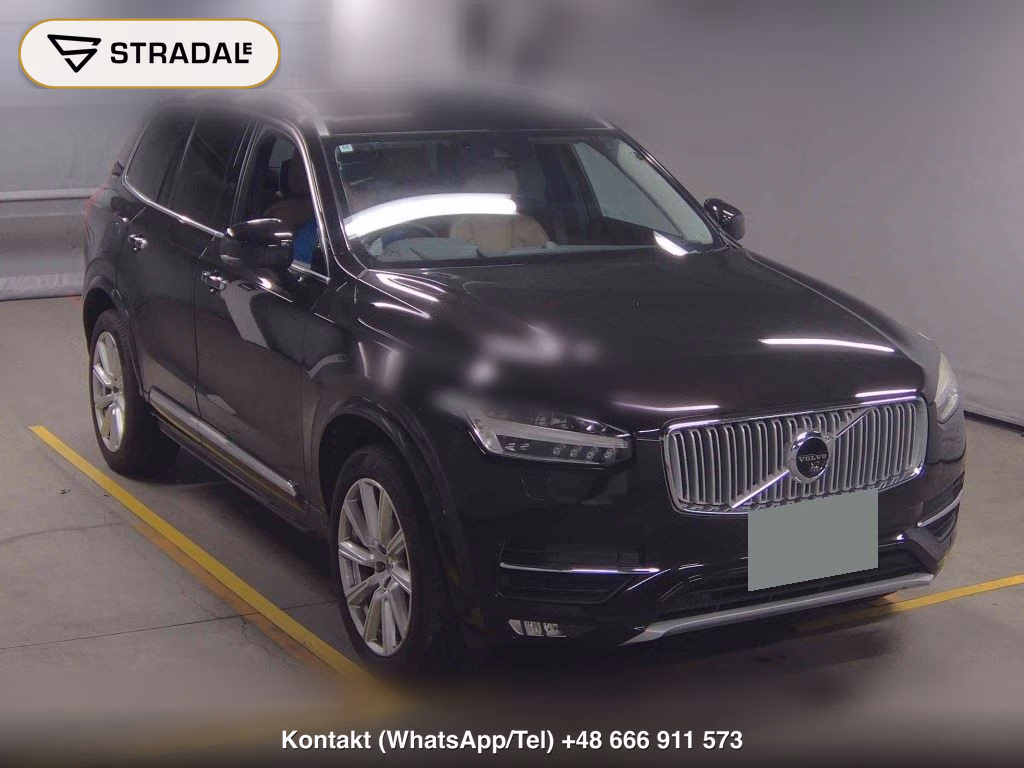 VOLVO XC90 4WD T6 AWD INSCRIPTION 2016, aukcja z Japonii, zdjęcie 1