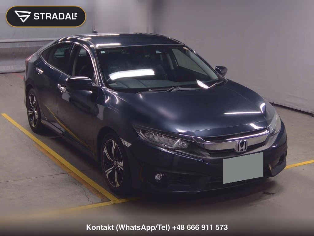 HONDA CIVIC 4D SEDAN HONDA SENSING 2018, aukcja z Japonii, zdjęcie 1