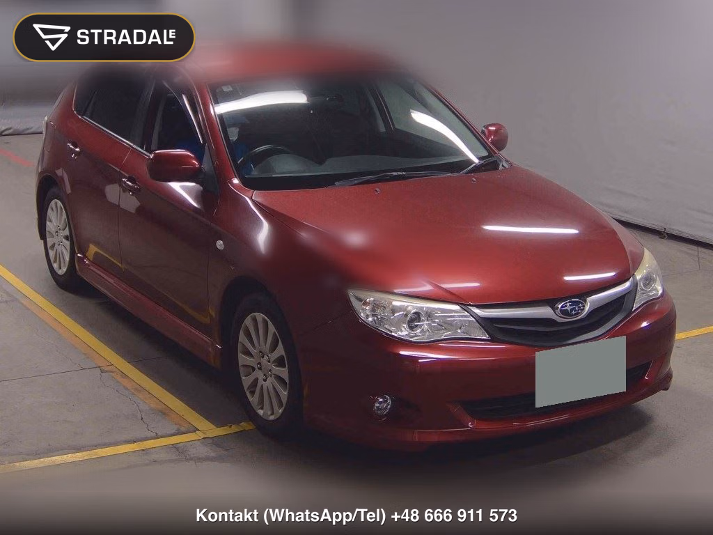 SUBARU IMPREZA 5D 4WD 1.5I-S 2011, aukcja z Japonii, zdjęcie 1