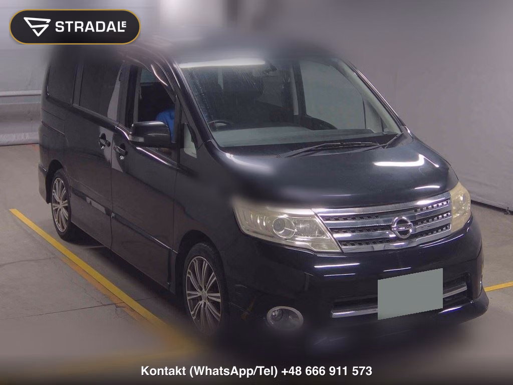 NISSAN SERENA 5D HIGHWAY STAR 2010, aukcja z Japonii, zdjęcie 1