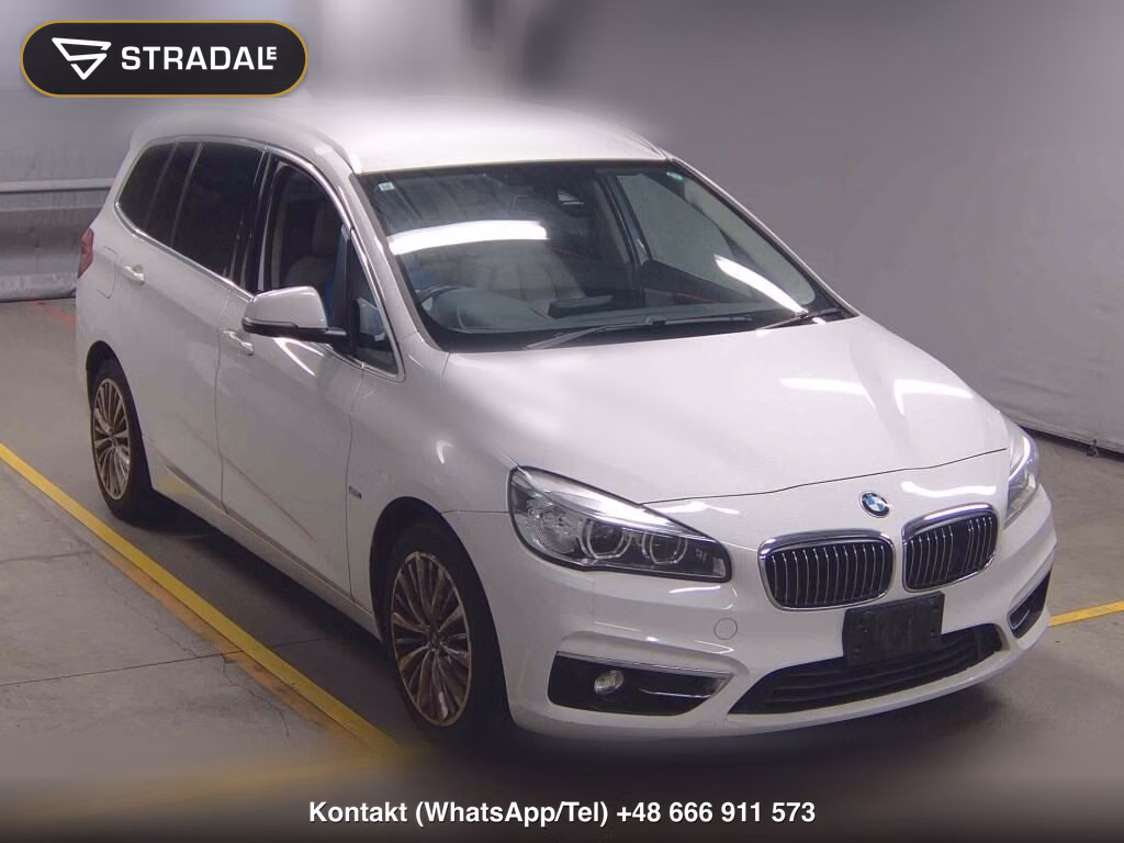BMW 2 SERIES 5D 218D GRAN TOURER LUXURY 2015, aukcja z Japonii, zdjęcie 1