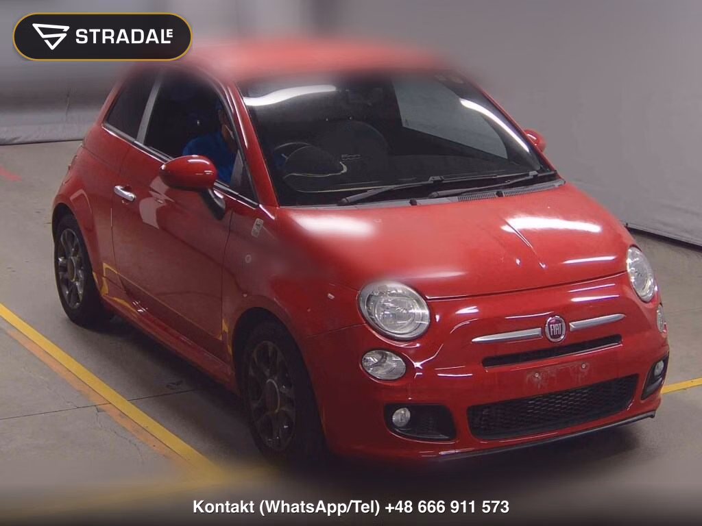FIAT 500S TWINAIR 2015, aukcja z Japonii, zdjęcie 1