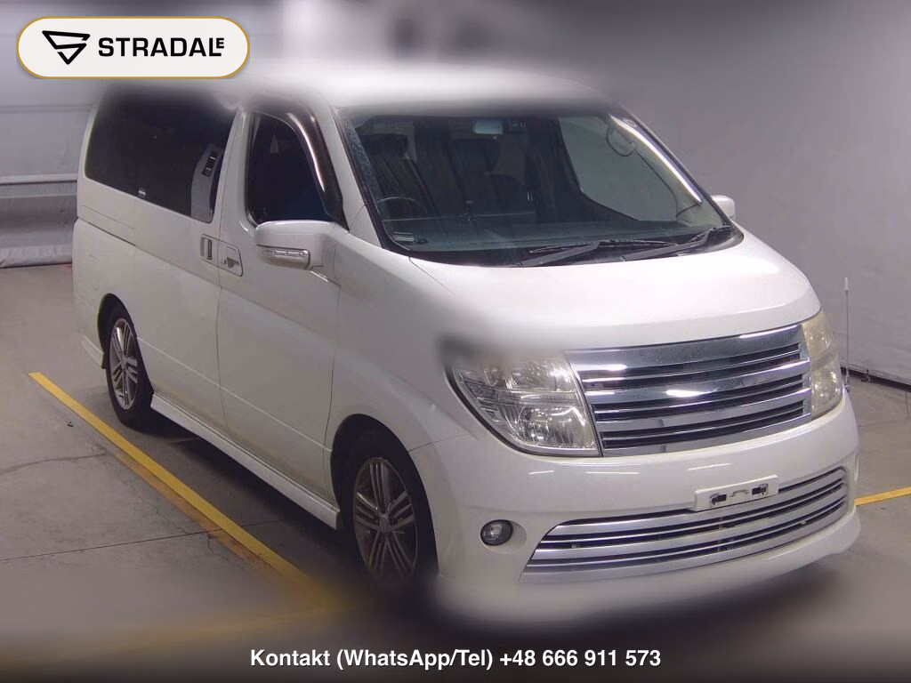 NISSAN ELGRAND 5D 4WD RIDER S 2006, aukcja z Japonii, zdjęcie 1