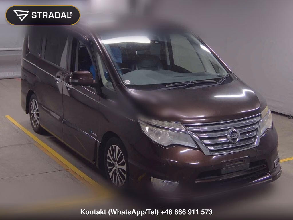 NISSAN SERENA 5D 2015, aukcja z Japonii, zdjęcie 1