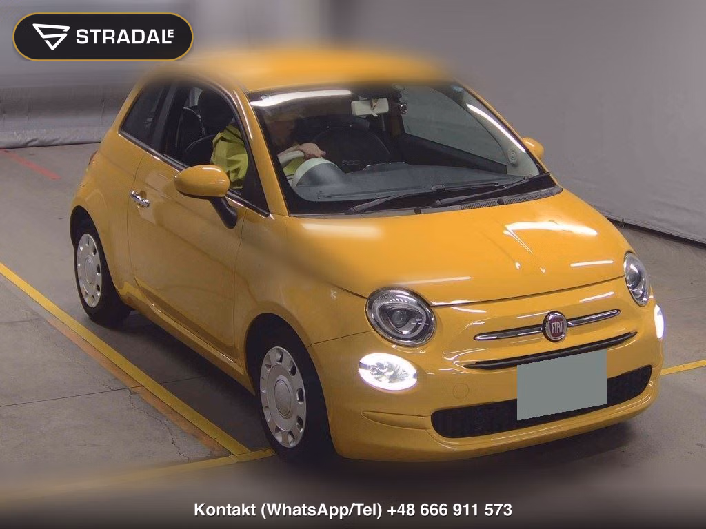 FIAT 500 TWINAIR POP 2017, aukcja z Japonii, zdjęcie 1