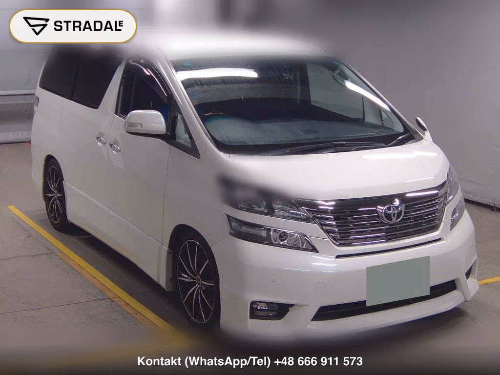 TOYOTA VELLFIRE 2.4Z PLATINUM SELECTION Ⅱ 2010, aukcja z Japonii, zdjęcie 1