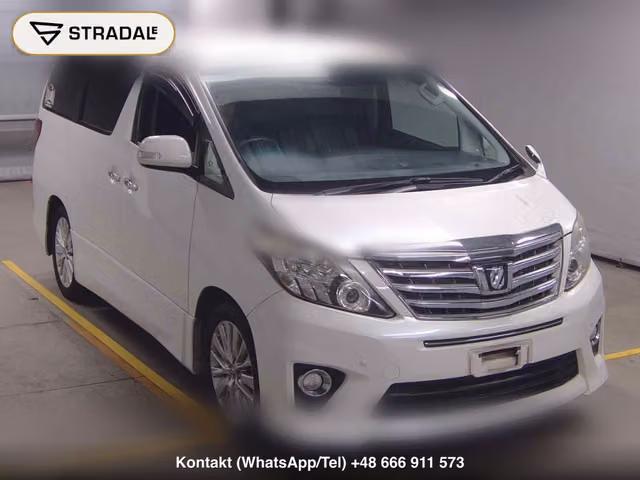 TOYOTA ALPHARD 240S 2014, samochód z aukcji Japonii