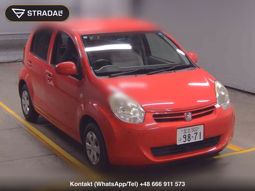 TOYOTA PASSO X 2012, aukcja z Japonii, zdjęcie 1