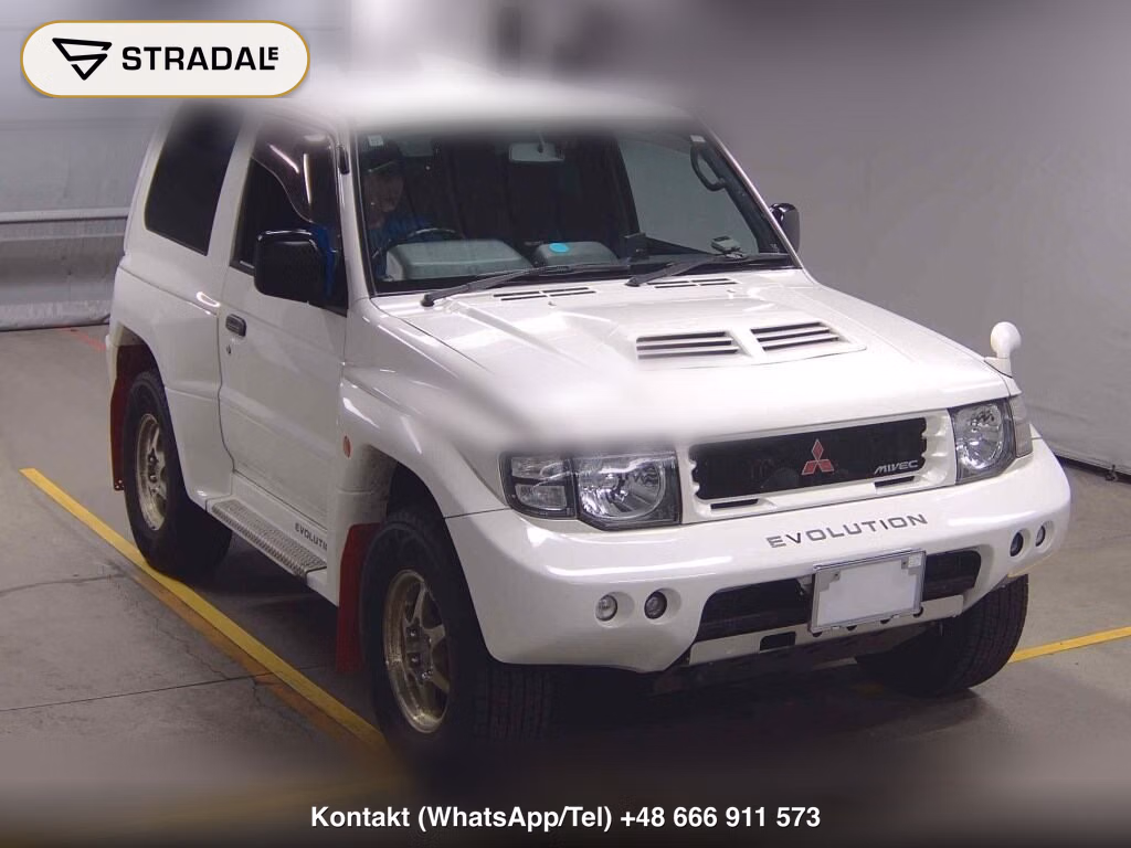 MITSUBISHI PAJERO 3D 4WD EVOLUTION 1999, aukcja z Japonii, zdjęcie 1