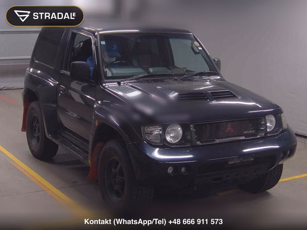 MITSUBISHI PAJERO 3D 4WD EVOLUTION 1998, aukcja z Japonii, zdjęcie 1