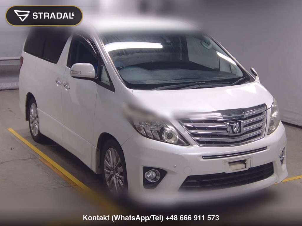 TOYOTA ALPHARD 240S 2012, aukcja z Japonii, zdjęcie 1