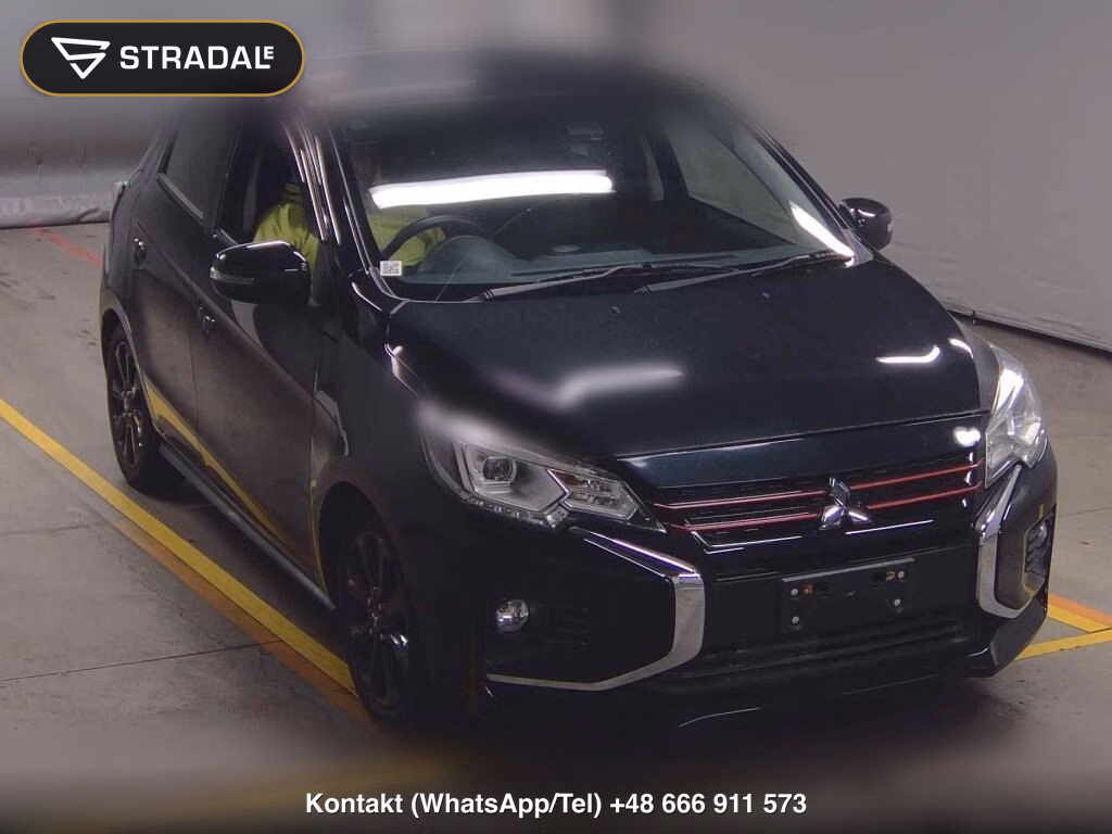 MITSUBISHI MIRAGE 5D BLACK EDITION 2021, aukcja z Japonii, zdjęcie 1