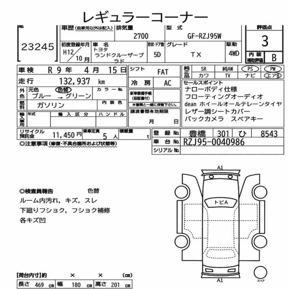 Notka aukcyjna: TOYOTA LAND CRUISER PRADO 5D 4WD TX