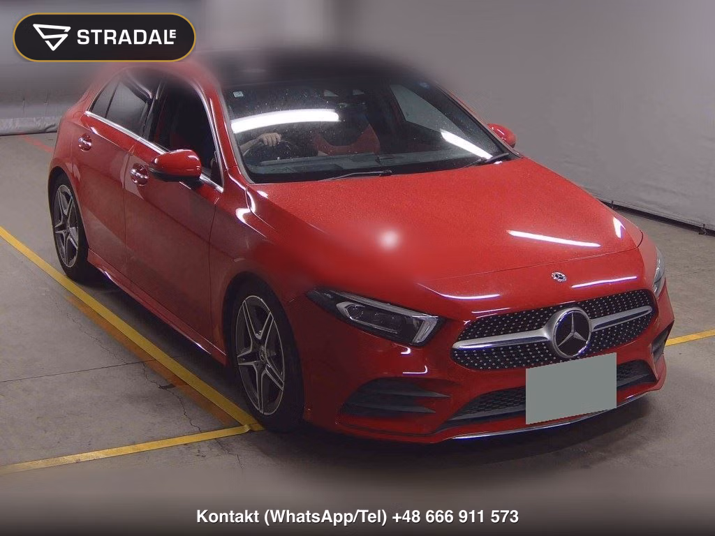 MERCEDES BENZ A-CLASS A180 STYLE AMG LINE 2019, aukcja z Japonii, zdjęcie 1