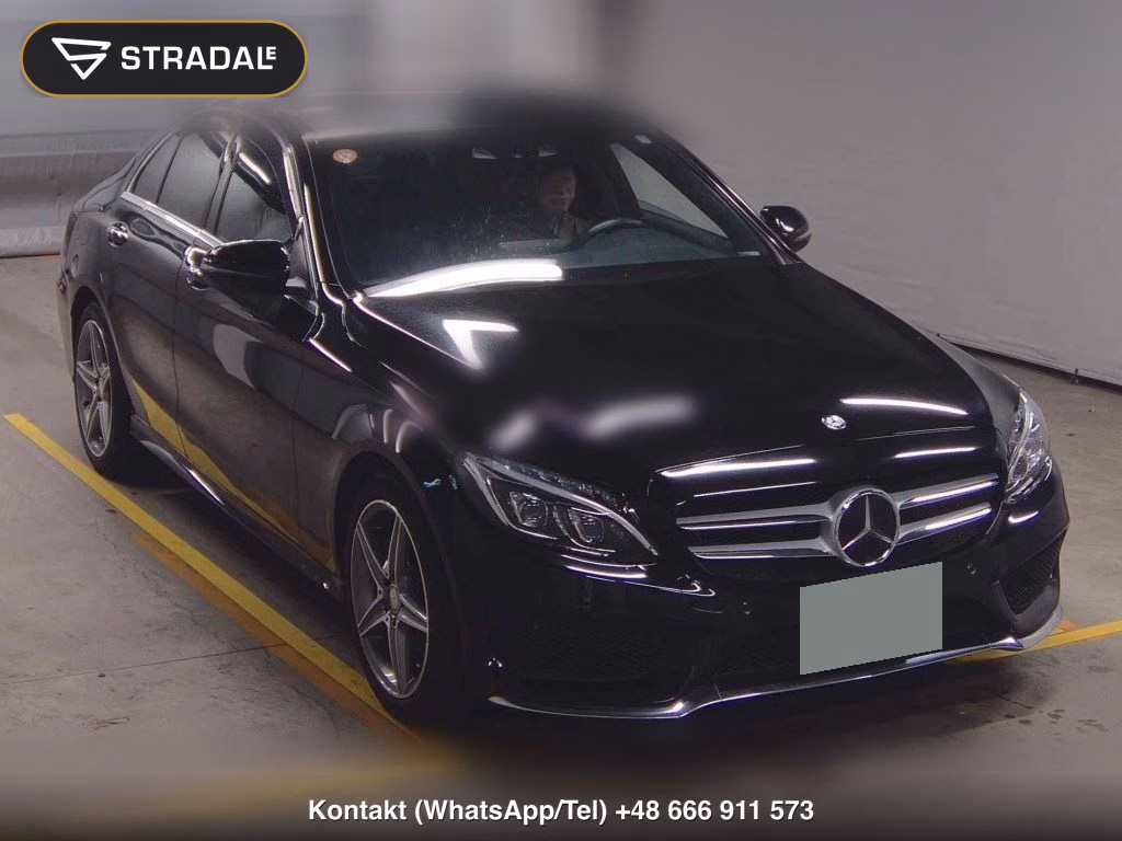 MERCEDES BENZ C-CLASS 4D C200 SPORTS EDITION (LEATHER VERSION) 2016, aukcja z Japonii, zdjęcie 1