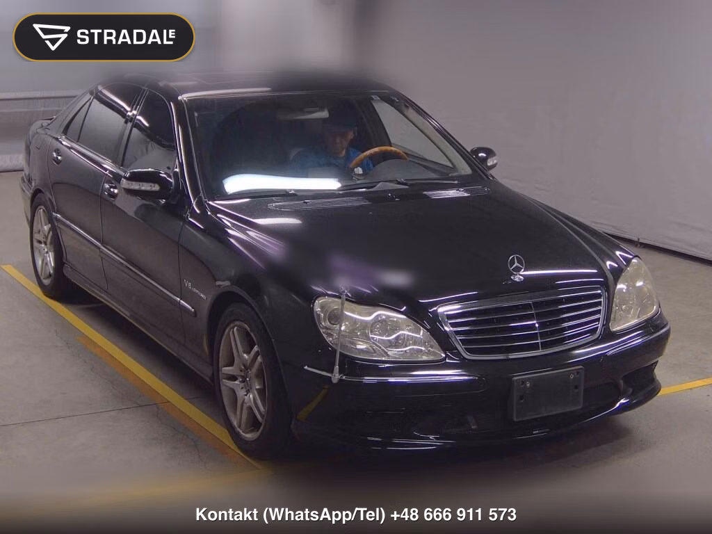 MERCEDES BENZ S-CLASS 4D S55L AMG 2003, aukcja z Japonii, zdjęcie 1