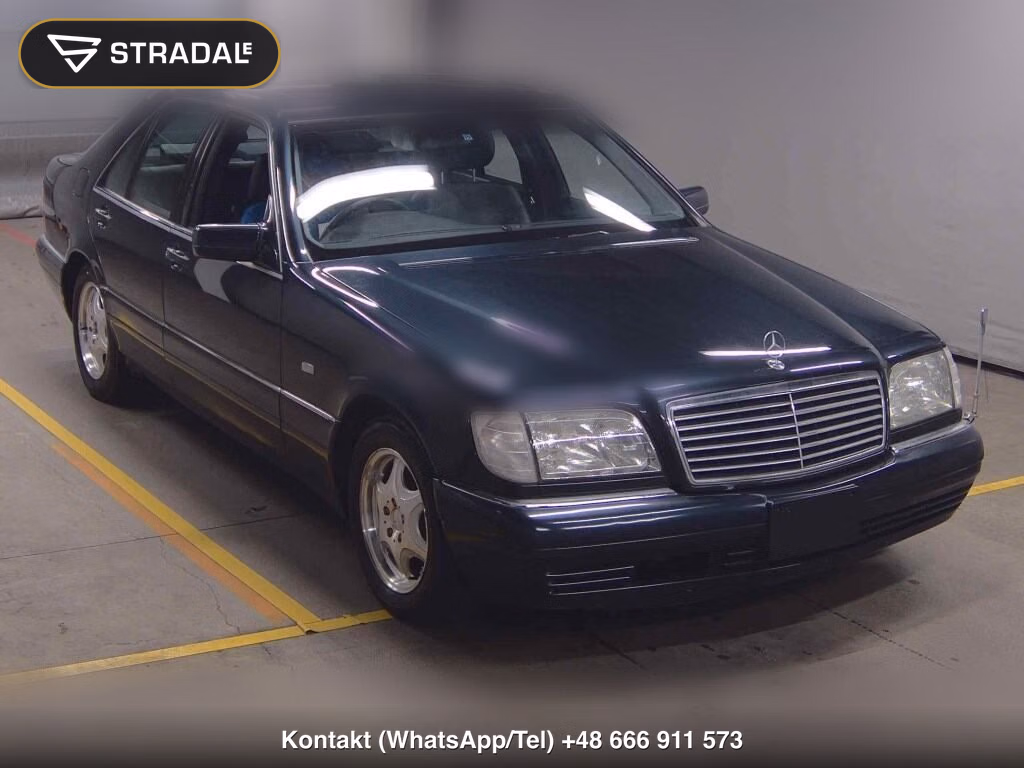 MERCEDES BENZ S-CLASS 4D S320 1997, aukcja z Japonii, zdjęcie 1