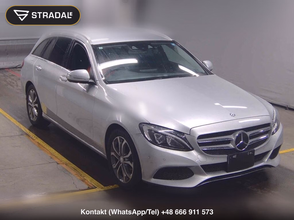 MERCEDES BENZ C-CLASS STATIONWAGON C180 STATIONWAGON AVANTGARDE 2015, aukcja z Japonii, zdjęcie 1