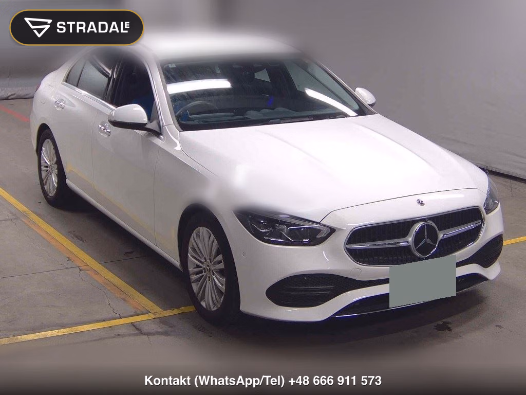 MERCEDES BENZ C-CLASS 4D C180 AVANTGARDE ISG MODEL 2022, aukcja z Japonii, zdjęcie 1