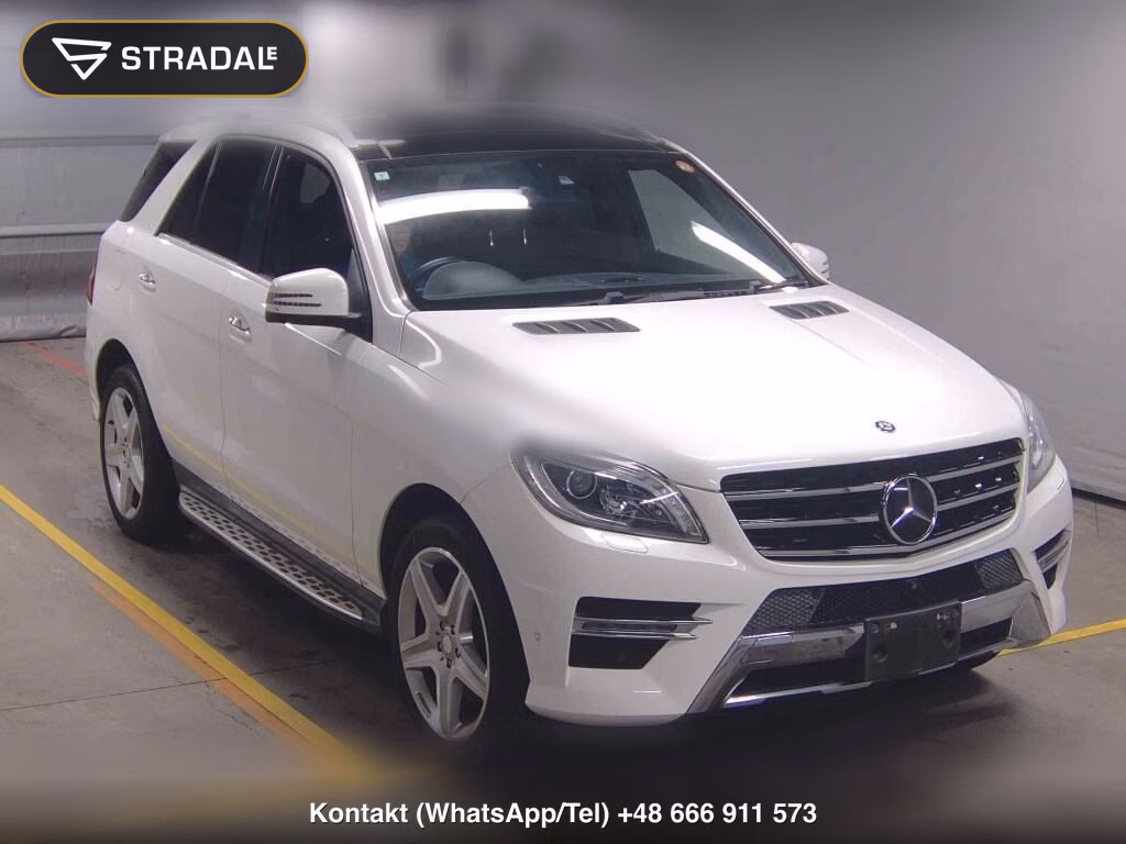 MERCEDES BENZ M-CLASS 4WD ML350 BLUETEC 4MATIC AMG SPORTS PACK 2015, aukcja z Japonii, zdjęcie 1
