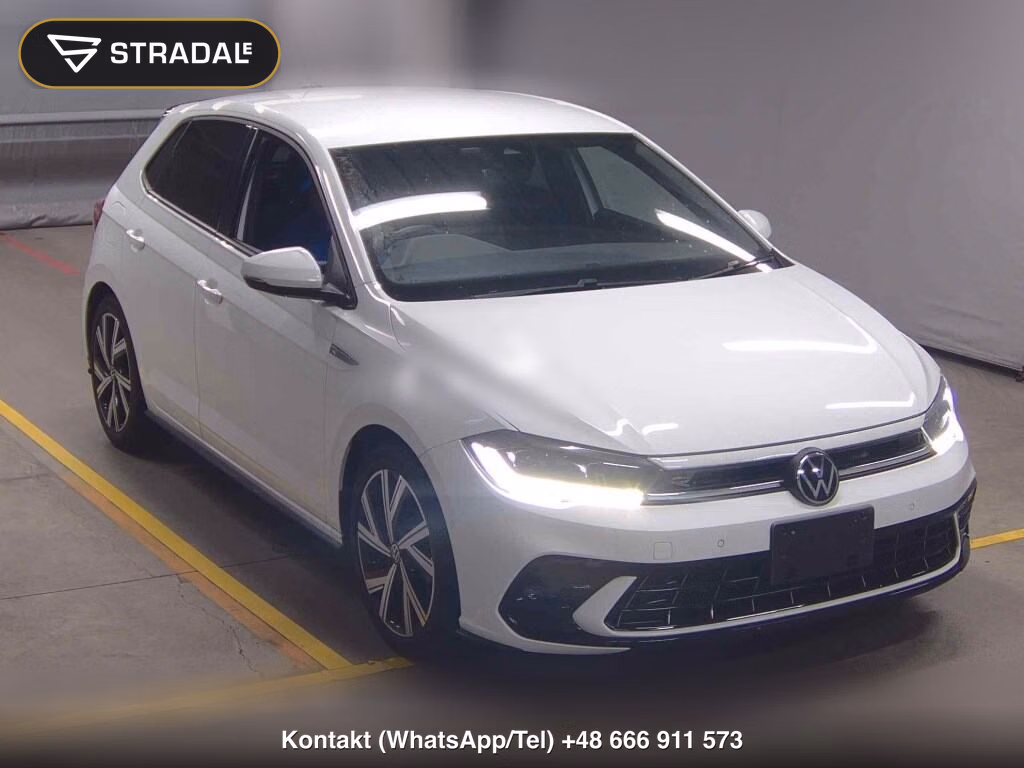 VOLKSWAGEN POLO 5D TSI R-LINE 2022, aukcja z Japonii, zdjęcie 1