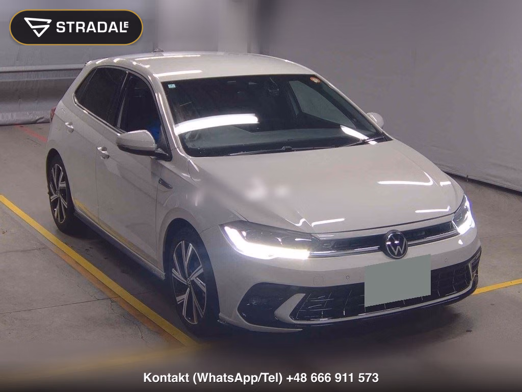VOLKSWAGEN POLO 5D TSI R-LINE 2022, aukcja z Japonii, zdjęcie 1