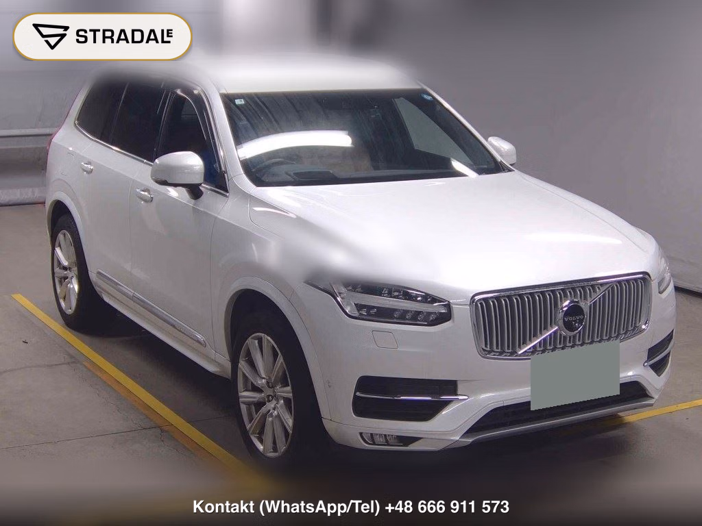 VOLVO XC90 4WD T6 AWD INSCRIPTION 2016, aukcja z Japonii, zdjęcie 1