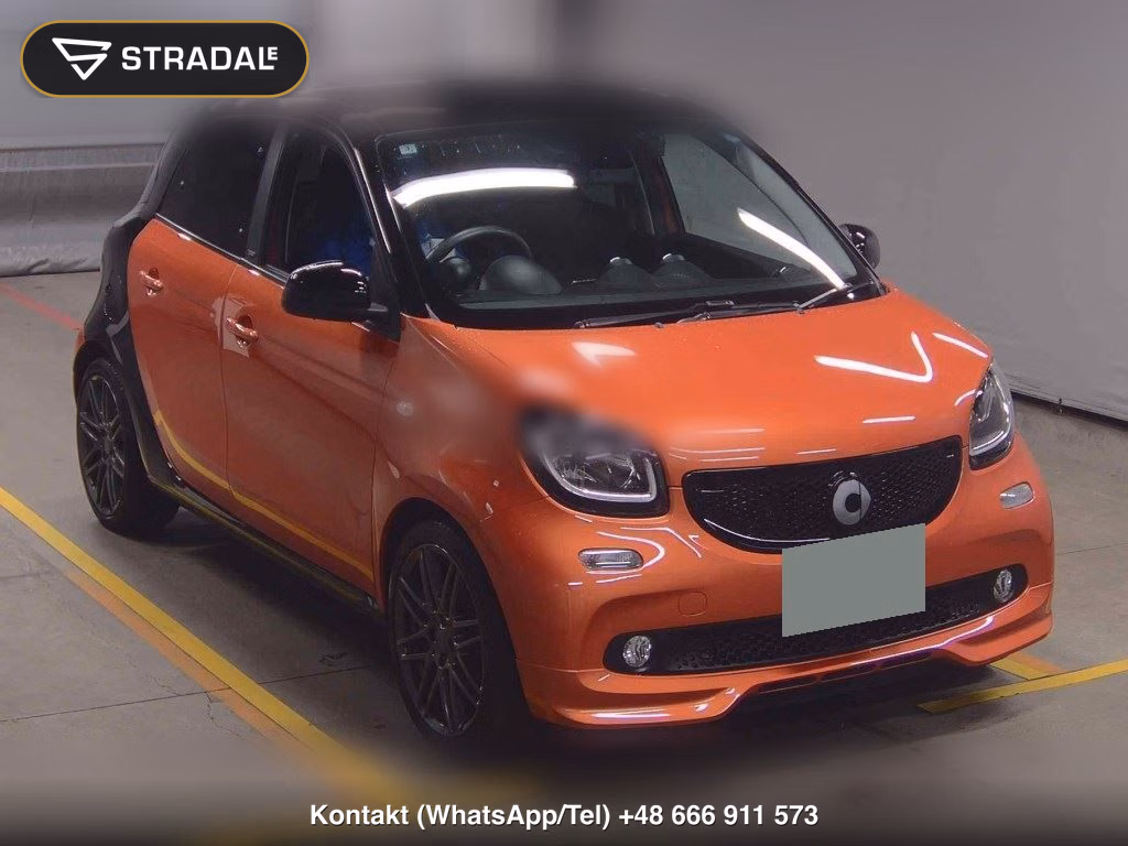 MCC SMART FOR FOUR BRABUS SPORT 2018, aukcja z Japonii, zdjęcie 1