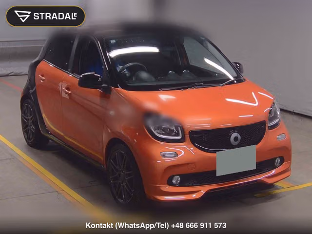 MCC SMART FOR FOUR BRABUS SPORT 2018, samochód z aukcji Japonii