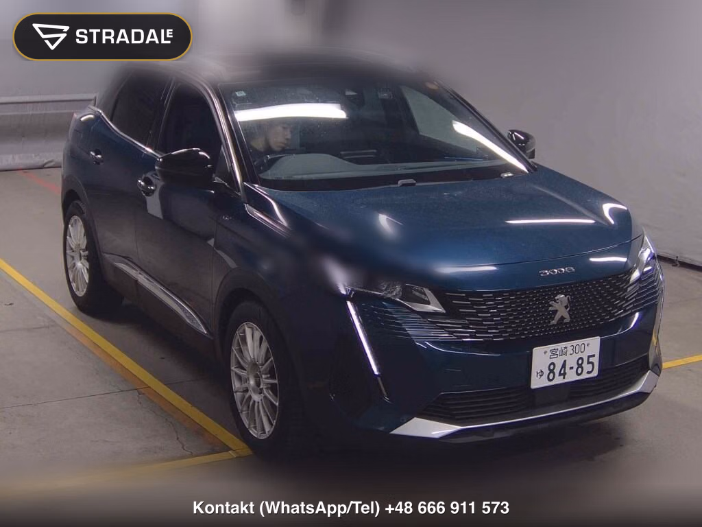 PEUGEOT 3008 GT 2022, aukcja z Japonii, zdjęcie 1