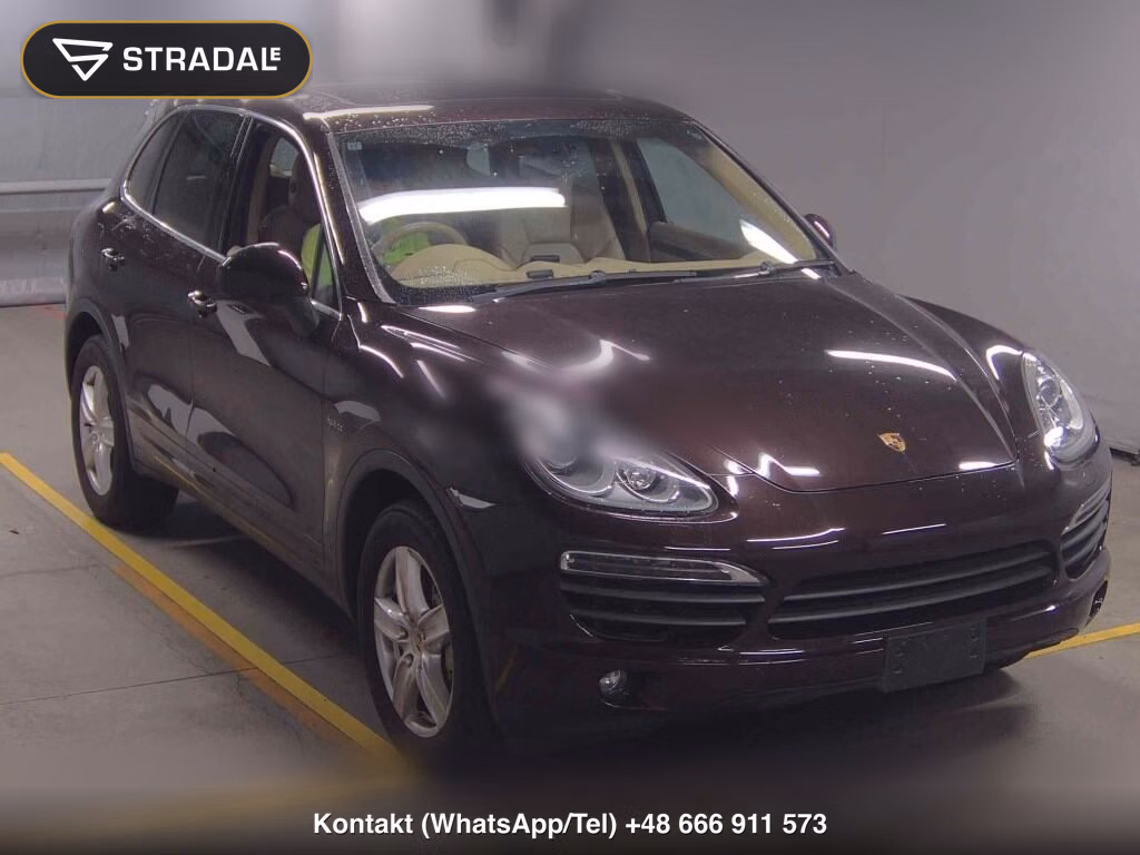 PORSCHE CAYENNE 4WD S HYBRID 2013, aukcja z Japonii, zdjęcie 1