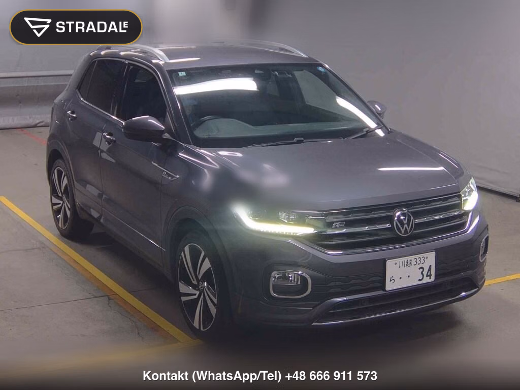 VOLKSWAGEN T-CROSS TSI R-LINE 2022, aukcja z Japonii, zdjęcie 1