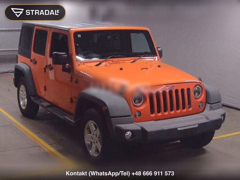 CHRYSLER JEEP JEEP WRANGLER UNLIMITED 4WD SUNSET ORANGE, miniaturka 2