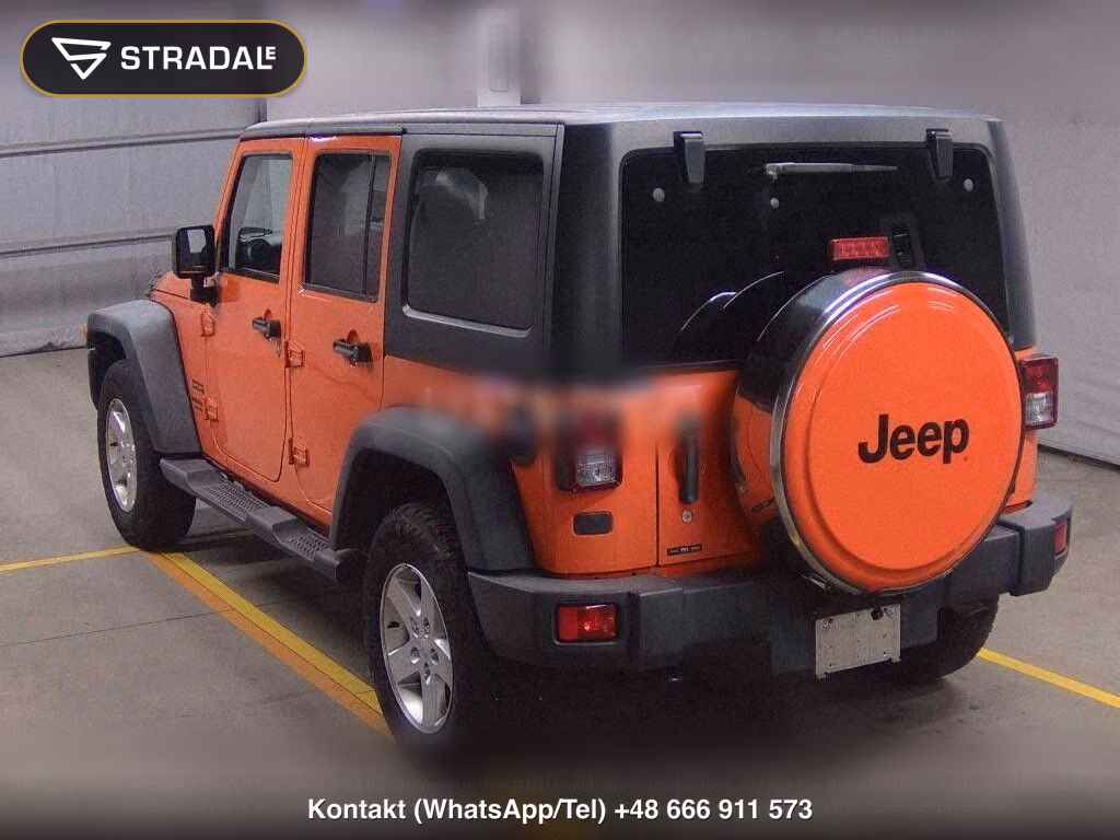 CHRYSLER JEEP JEEP WRANGLER UNLIMITED 4WD SUNSET ORANGE, miniaturka 3