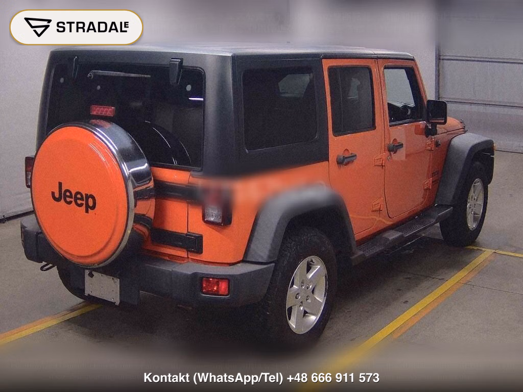 CHRYSLER JEEP JEEP WRANGLER UNLIMITED 4WD SUNSET ORANGE, miniaturka 6