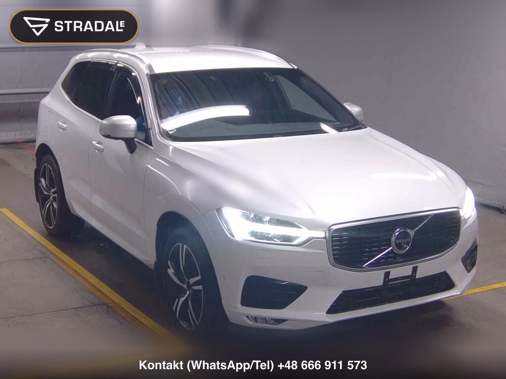 VOLVO XC60 4WD T6 AWD R-DESIGN 2018, aukcja z Japonii, zdjęcie 1