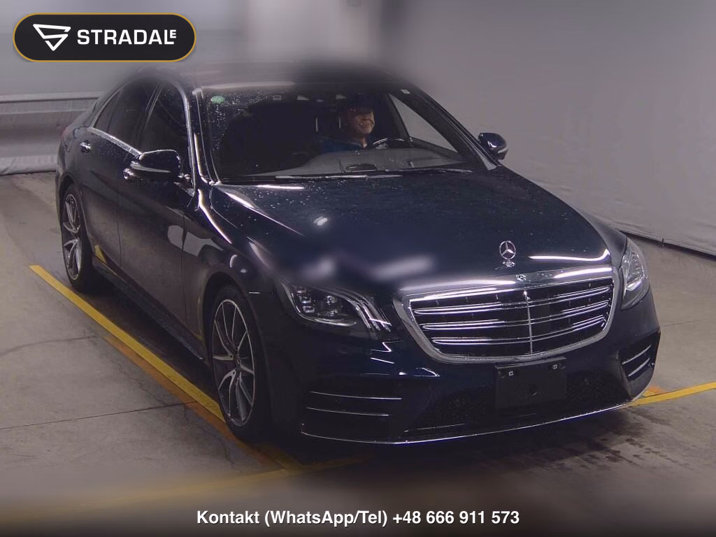 MERCEDES BENZ S-CLASS 4D S450 EXCLUSIVE AMG LINE PLUS 2019, aukcja z Japonii, zdjęcie 1