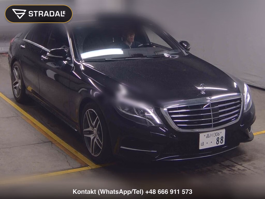 MERCEDES BENZ S-CLASS 4D S400 HYBRID EXCLUSIVE 2015, aukcja z Japonii, zdjęcie 1