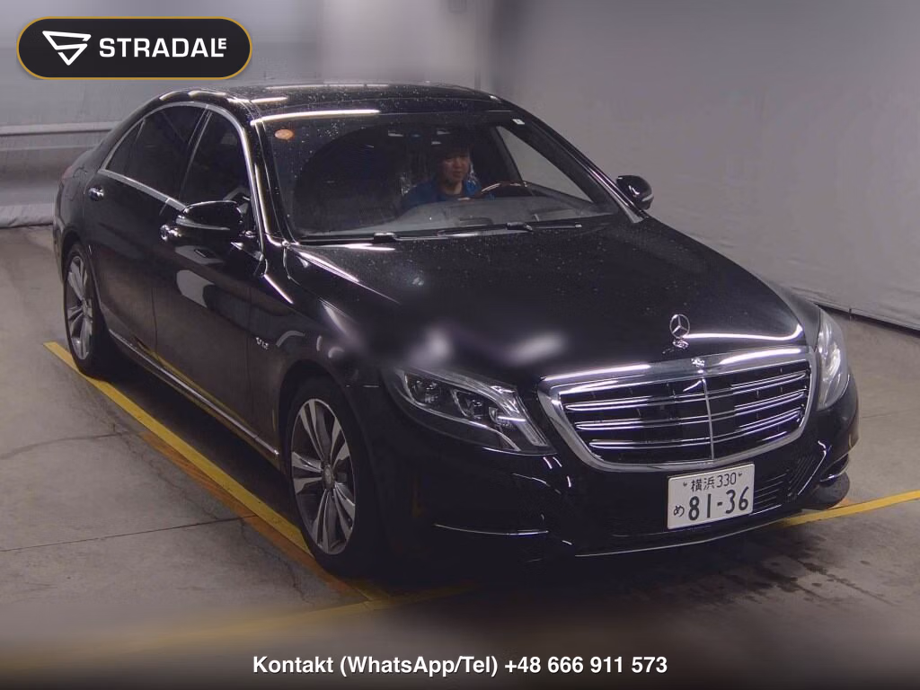 MERCEDES BENZ S-CLASS 4D S600 LONG 2014, aukcja z Japonii, zdjęcie 1