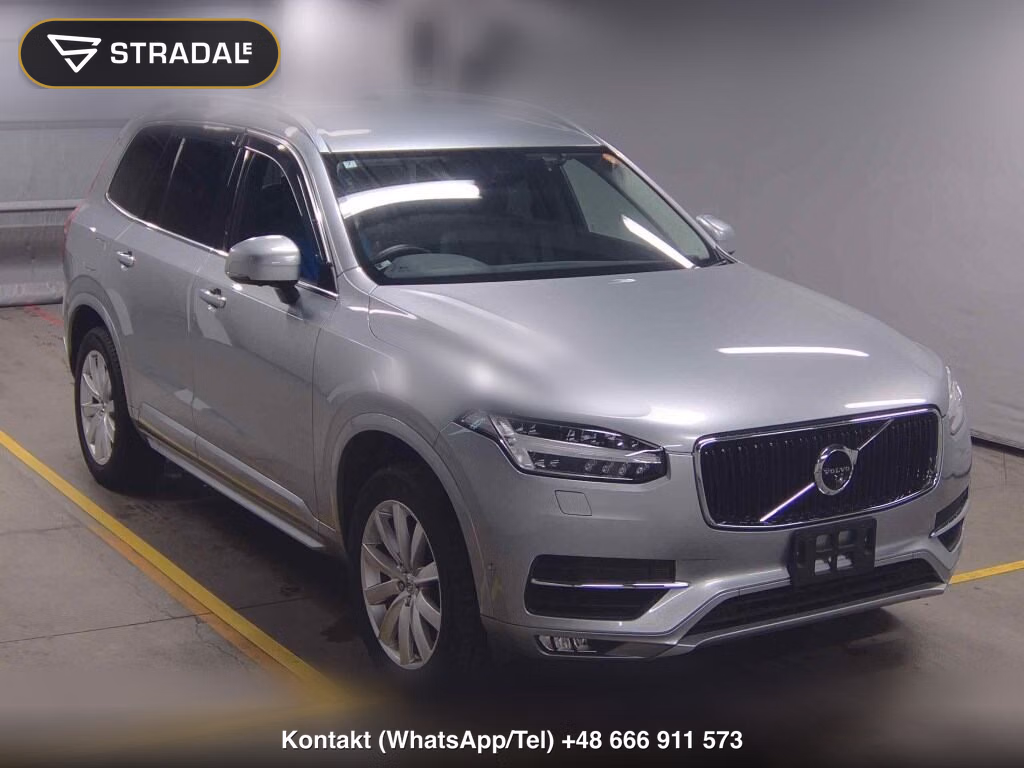 VOLVO XC90 4WD T5 AWD MOMENTUM 2016, aukcja z Japonii, zdjęcie 1