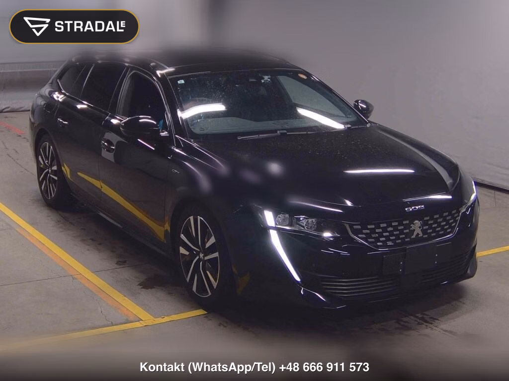 PEUGEOT 508 WG SW GT BLUE HDI 2019, aukcja z Japonii, zdjęcie 1