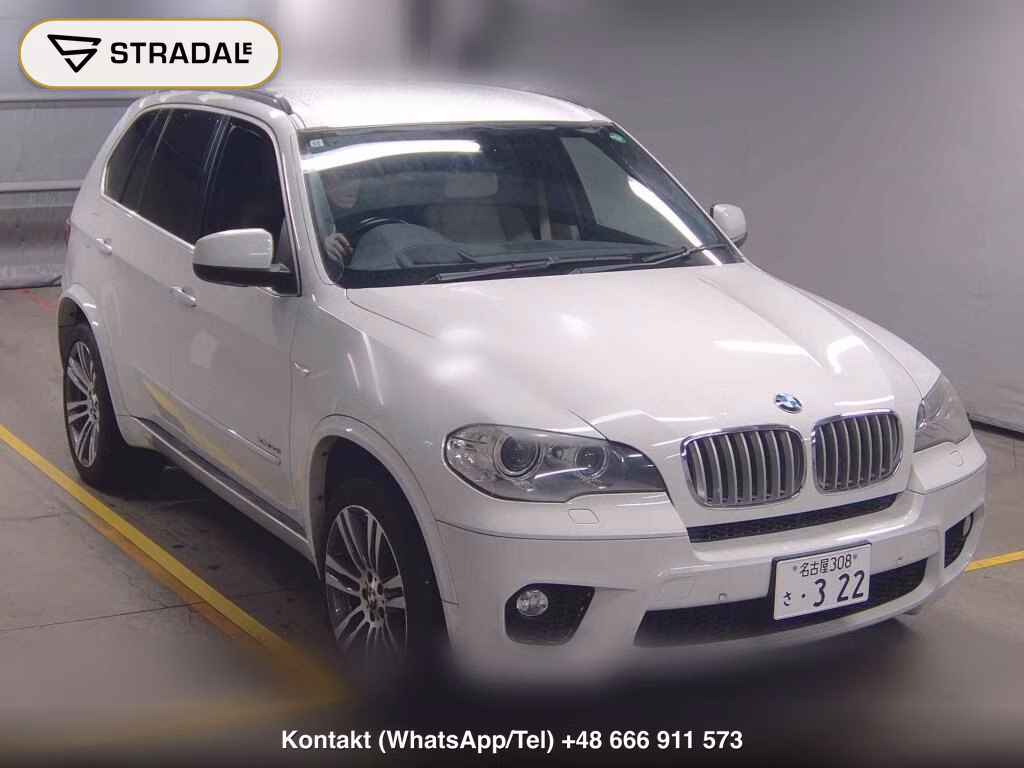BMW X5 4WD XDRIVE 50I M-SPORT P SELF LEVELING REAR 2011, aukcja z Japonii, zdjęcie 1