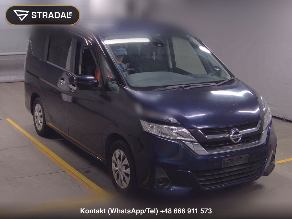 NISSAN SERENA 5D S 2017, aukcja z Japonii, zdjęcie 1