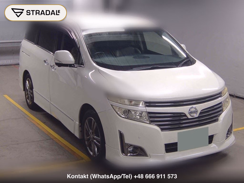 NISSAN ELGRAND 5D 250 HIGHWAY STAR URBAN CHROME 2012, aukcja z Japonii, zdjęcie 1