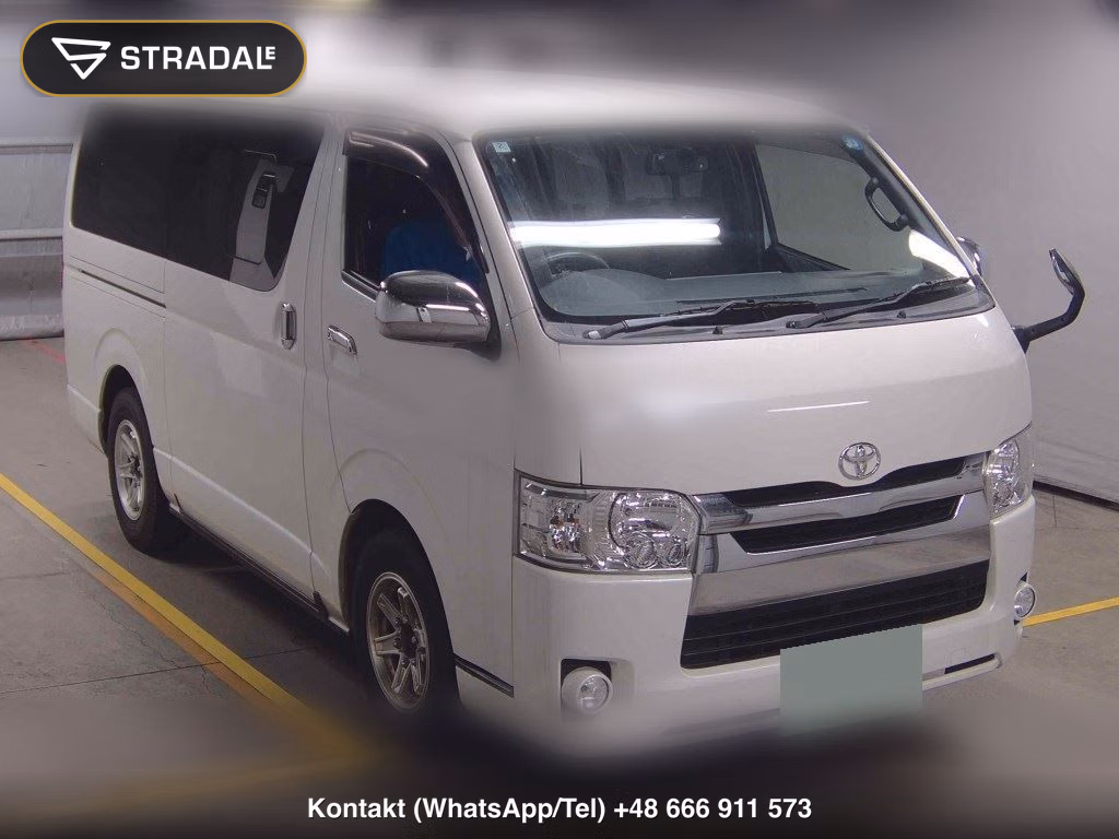 TOYOTA HIACE VAN 5D LONG SUPER GL 2016, aukcja z Japonii, zdjęcie 1