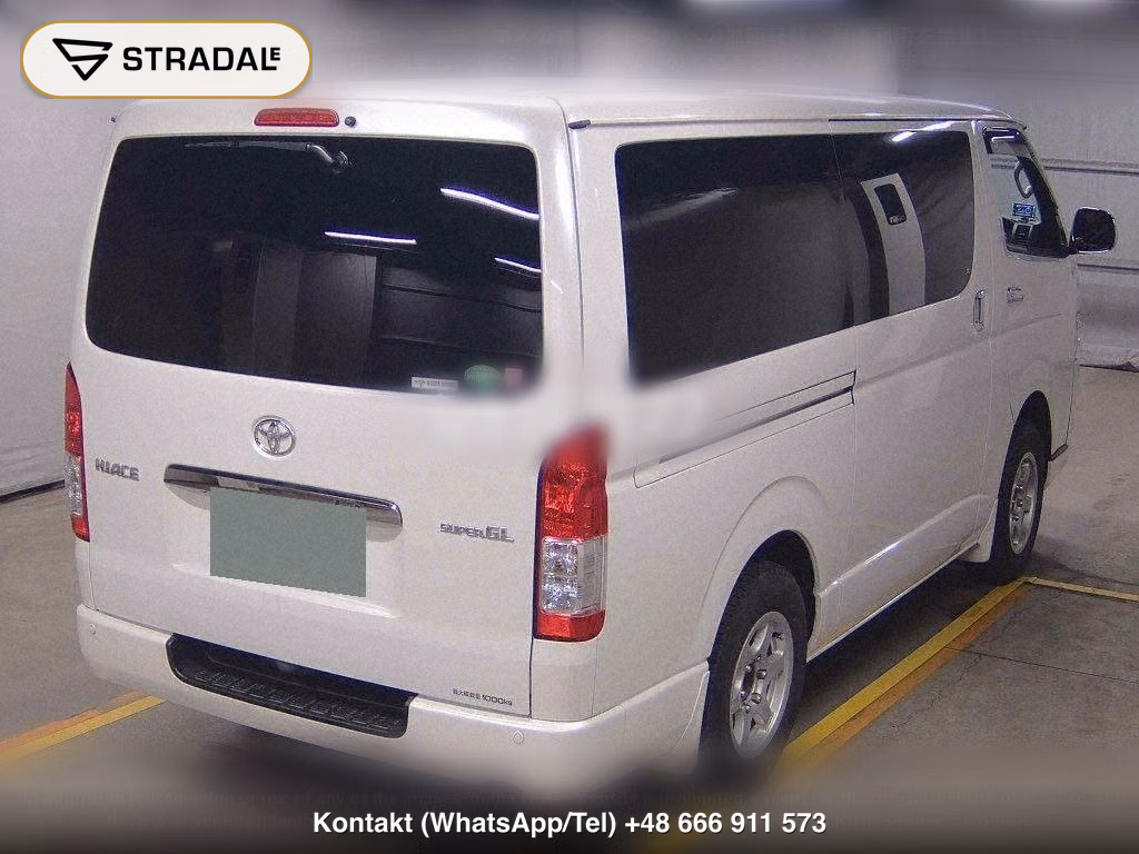 TOYOTA HIACE VAN 5D 4WD LONG SUPER GL DARK PRIME, miniaturka 6