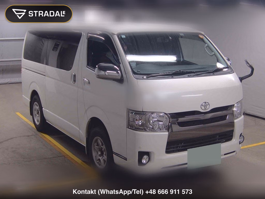 TOYOTA HIACE VAN 5D 4WD LONG SUPER GL DARK PRIME 2016, aukcja z Japonii, zdjęcie 1