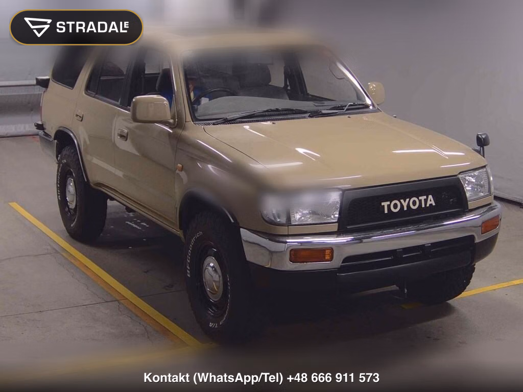 TOYOTA HILUX SURF 5D 4WD 1996, aukcja z Japonii, zdjęcie 1